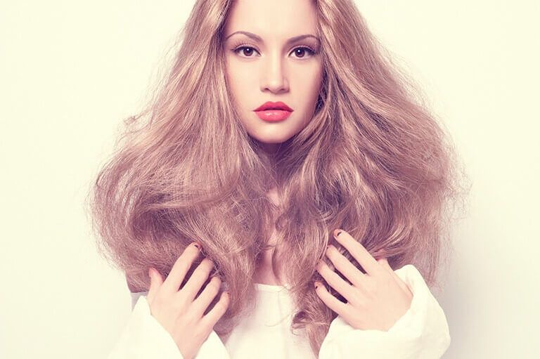 trockenes Haar