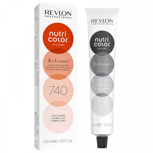 Revlon Nutri Color Creme 740 Light Copper - 100 ml