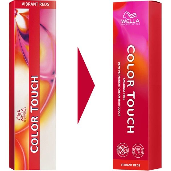 Color Touch Vibrant Reds 7/43 mittelblond rot-gold
