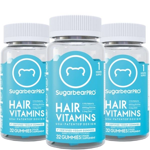 Sugarbearhair 3 Monatspackung Hair Vitamins (3 x 32)